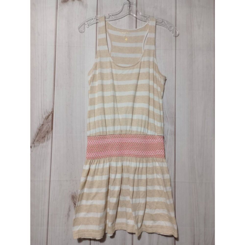 Lilly Pulitzer Dress Ladies Extra Small Sand Bar Sandy Sleeveless‎ Razorback Tan